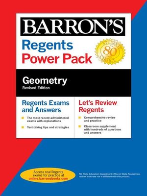 cover image of Regents Geometry Power Pack Revised Edition